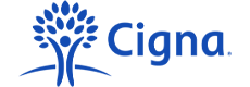 Cigna logo blue