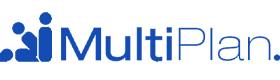 multiplan logo blue