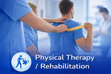 Physical rehabilitation therapy at Kendall chiropractic office
